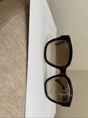 Balenciaga Brown Tortoiseshell Square Sunglasses
